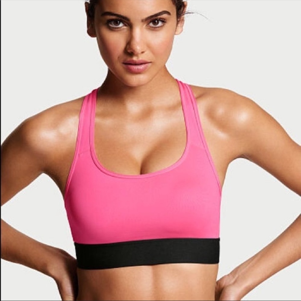 Victoria’s Secret Hot Pink Racerback Sports Bra
